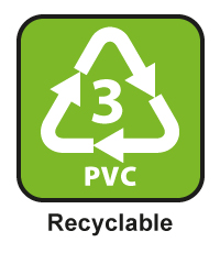 recyclable (3 PVC)