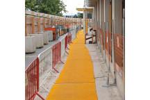 Spaghetti Mat 10mm x 1m x 10m Orange - Ground Protection