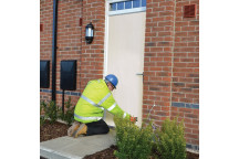 Tecdura Stickymat FR White Door 1.1mm x 1.04m x 10m