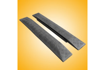 TrenchShield Ramp Ends Black (Pair)