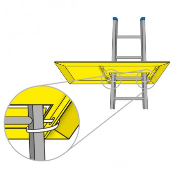 Stairwell Ladder Plate 450mm x 1200mm