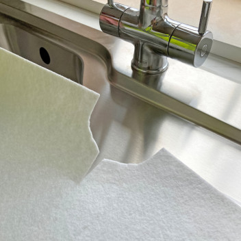 Tecdura Stickymat FR White Kitchen 1.1mm x 0.2m x 50m