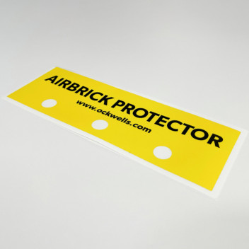 Contractor Airbrick Sticker 65mm x 215mm (100)