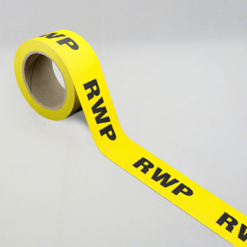 First Fix RWP Tape 50mm x 66m Yellow