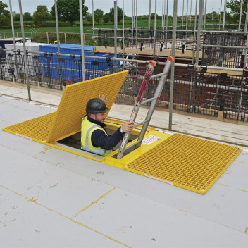 Ockwells Stairwell Hatch System 1200mm (with 2.5m to 3.5m Joist)